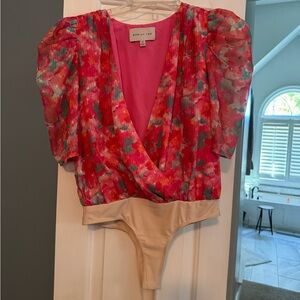 Adelyn Rae Multicolor Bodysuit